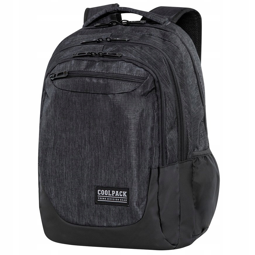 COOLPACK Školský Batoh pre Mládež SOUL Čierny